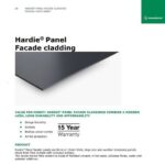 Andmeleht: Hardie Panel fassaadiplaat ENG