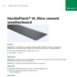 Andmeleht: Hardie Plank VL soonühendusega voodrilaud ENG