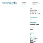 Hardie Plank & Panel tuletundlikkuse klassifikatsiooni aruanne ENG