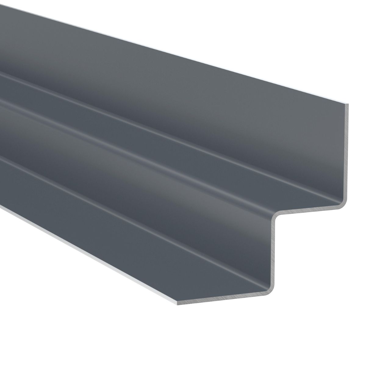 Värvitud alumiiniumist sisenurgaprofiil Hardie MetalTrim antratsiithall 3000 mm, 5 tk