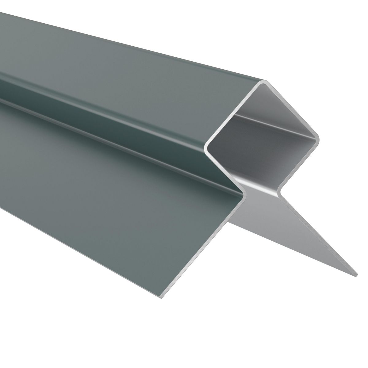 Värvitud alumiiniumist välisnurgaprofiil Hardie MetalTrim Boothbay sinine 3000 mm, 5 tk