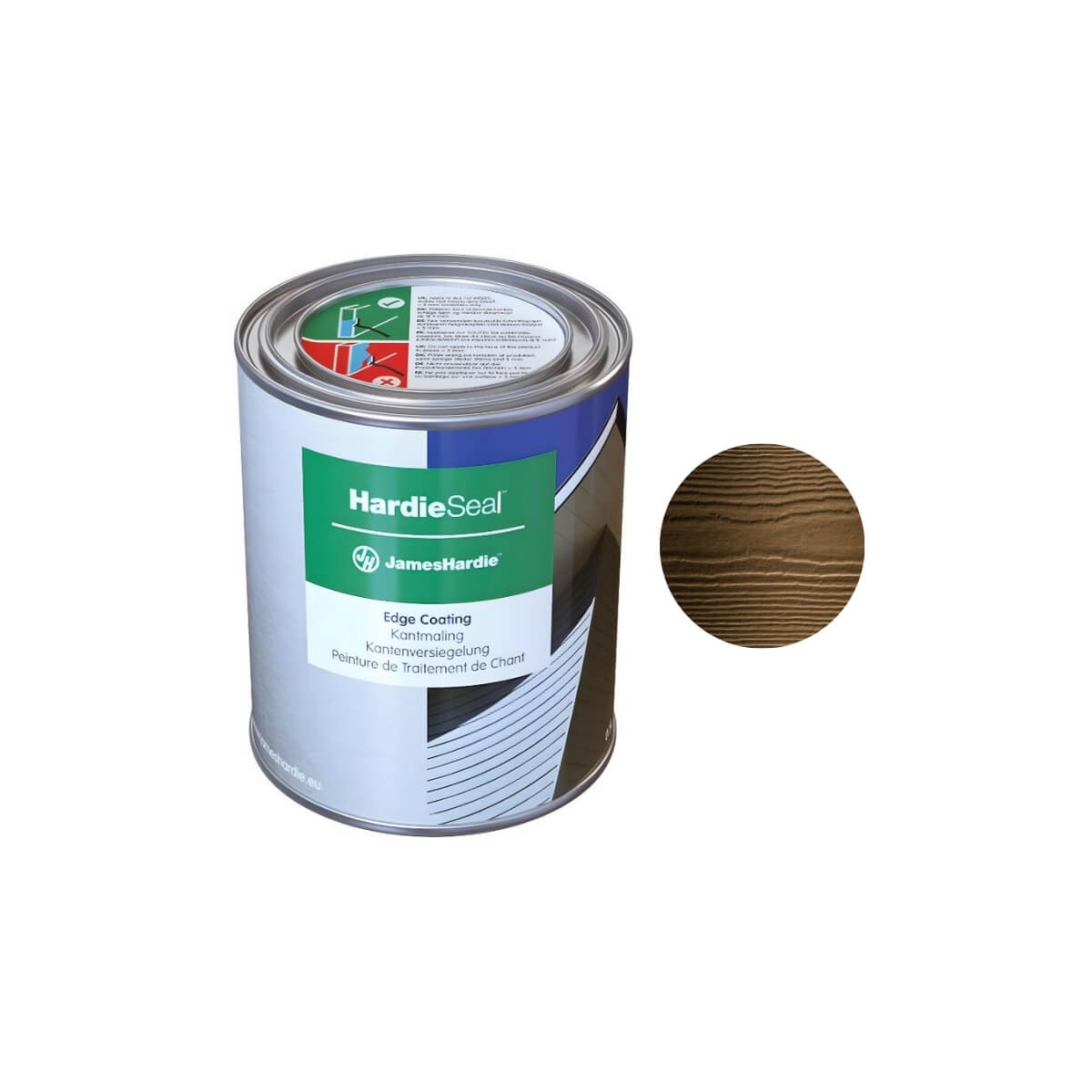 Parandusvärv kastanipruun Hardie Seal Edge 500 ml