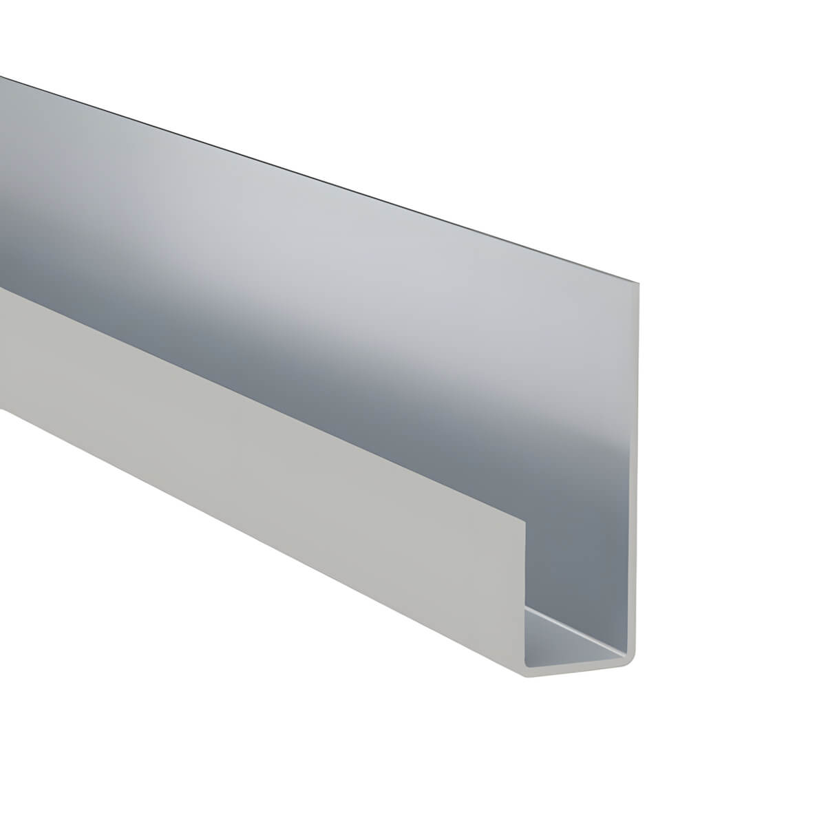 Värvitud alumiiniumist J-profiil Hardie VL MetalTrim kiltkivihall 3000 mm, 10 tk