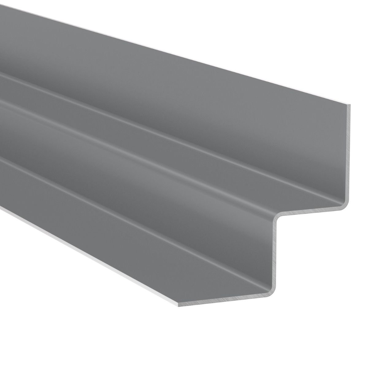 Värvitud alumiiniumist sisenurgaprofiil Hardie MetalTrim kiltkivihall 3000 mm, 5 tk
