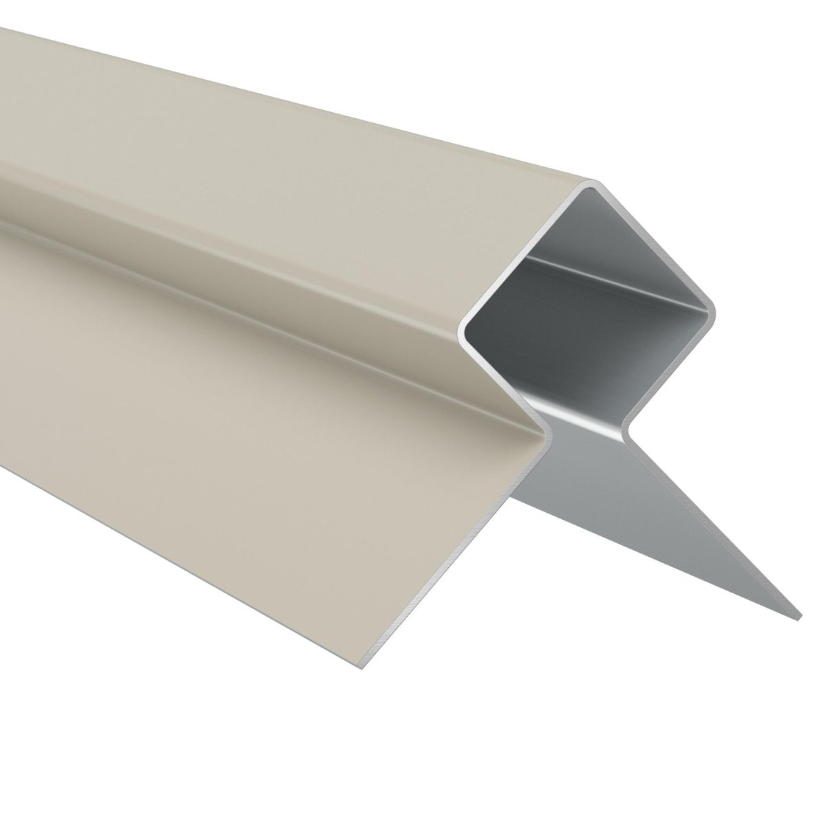 Värvitud alumiiniumist välisnurgaprofiil Hardie MetalTrim liivakivi 3000 mm, 5 tk