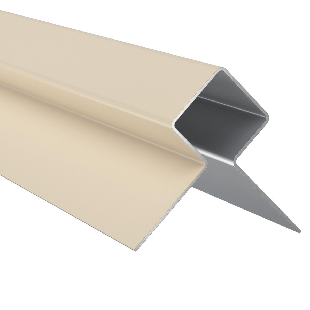 Värvitud alumiiniumist välisnurgaprofiil Hardie MetalTrim linane kangas 3000 mm, 5 tk