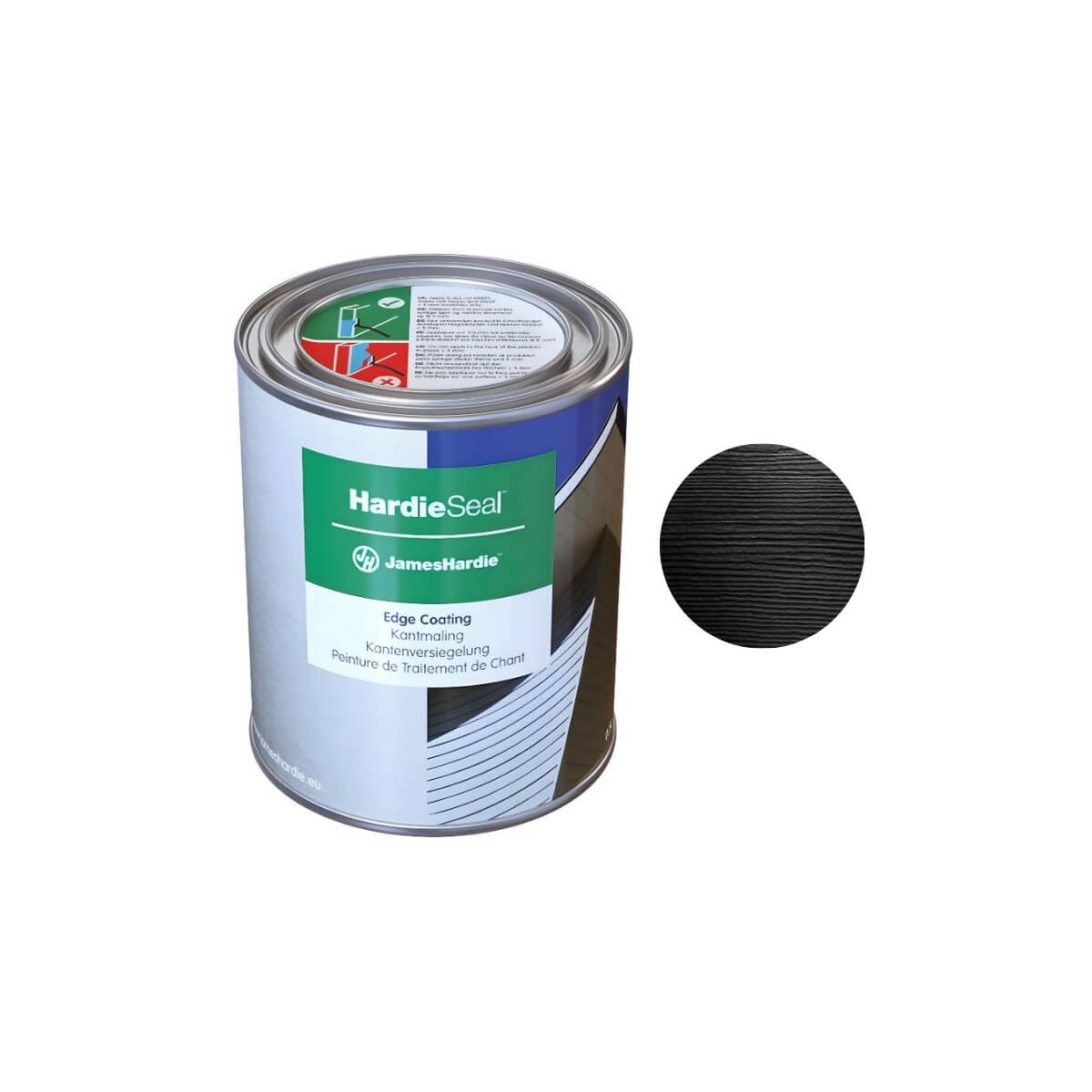 Parandusvärv südaöö must Hardie Seal Edge 500 ml