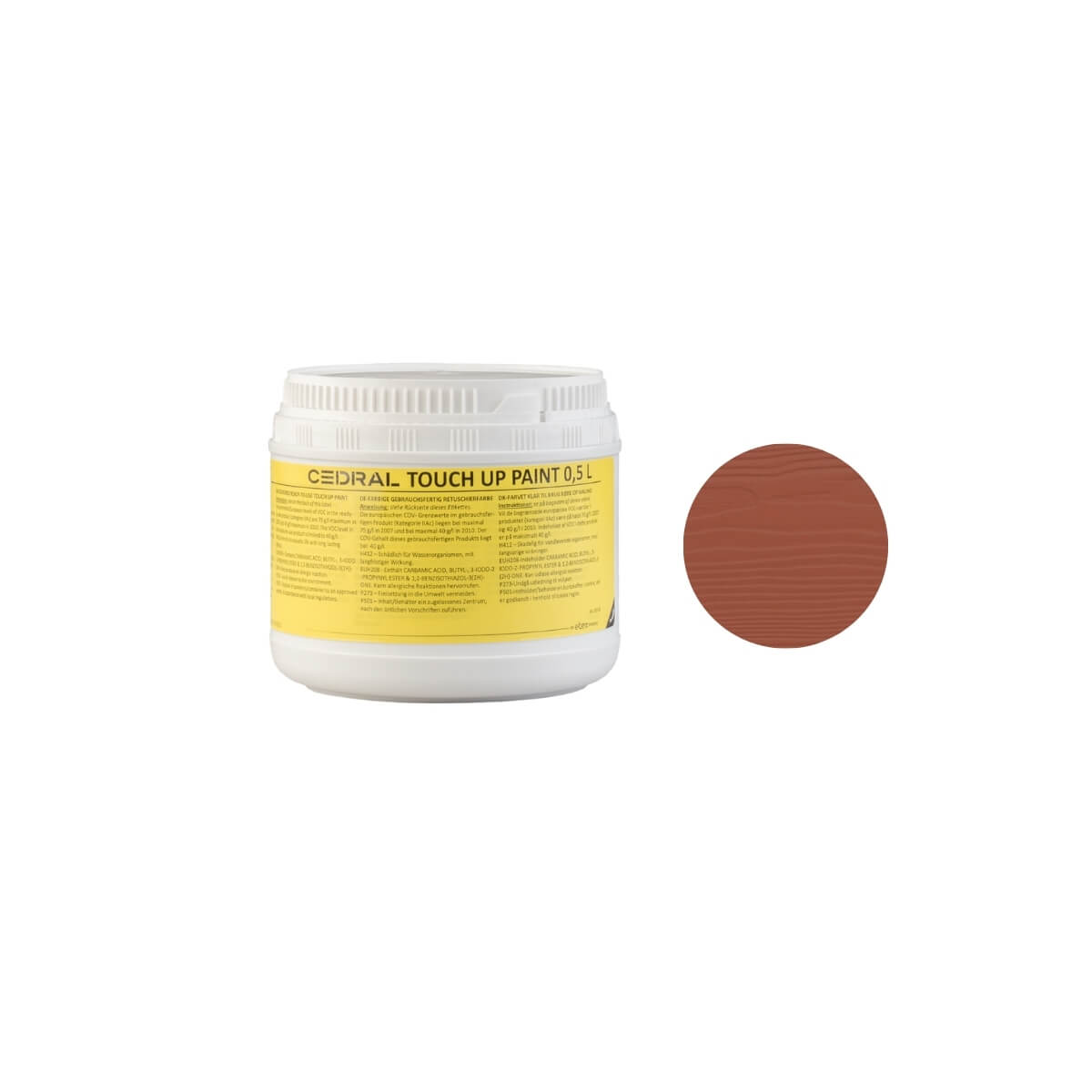 Parandusvärv Cedral C72 telliskivipunane 500 ml