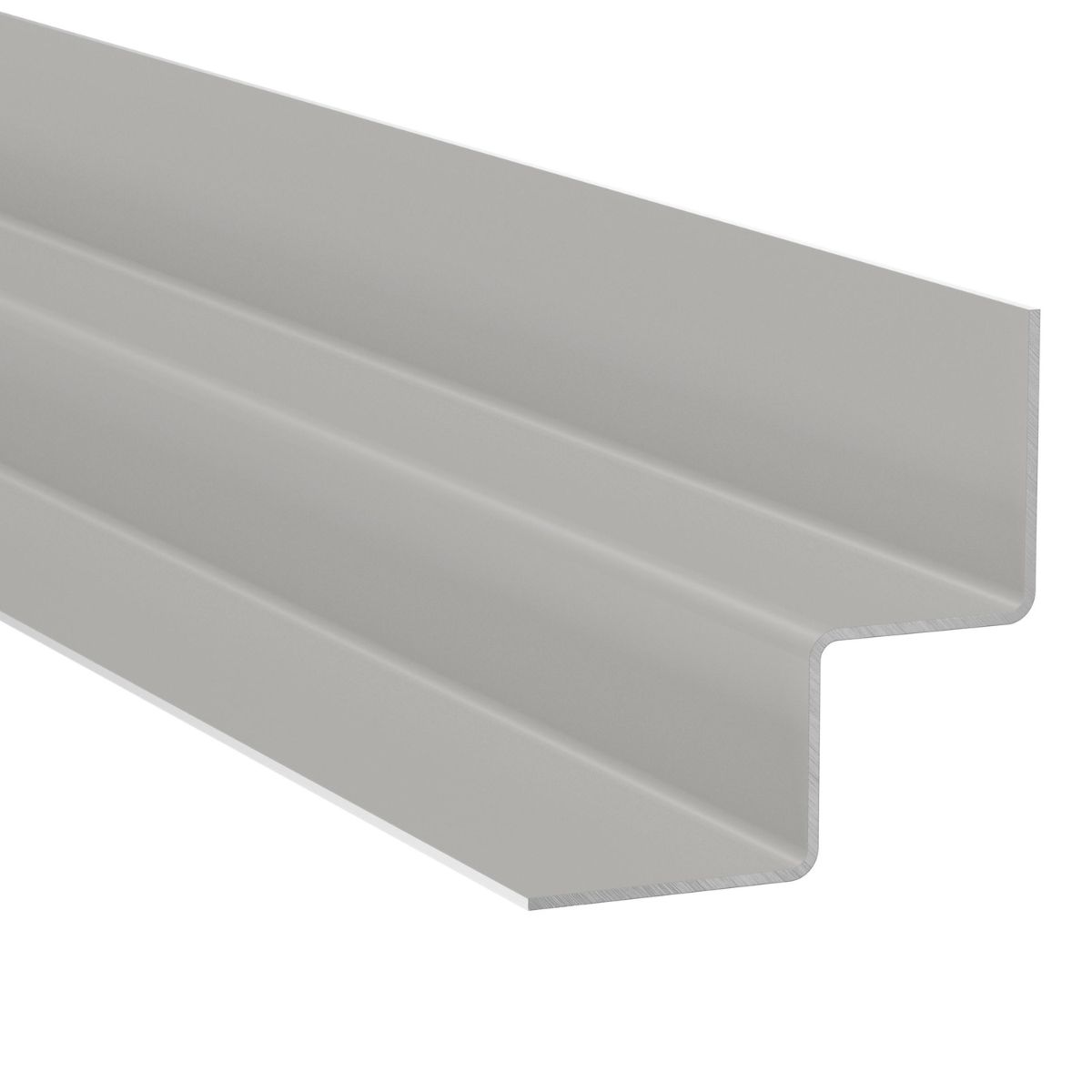 Värvitud alumiiniumist sisenurgaprofiil Hardie MetalTrim pärlihall 3000 mm, 5 tk