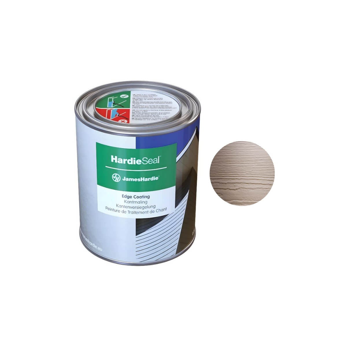 Parandusvärv pärlihall Hardie Seal Edge 500 ml