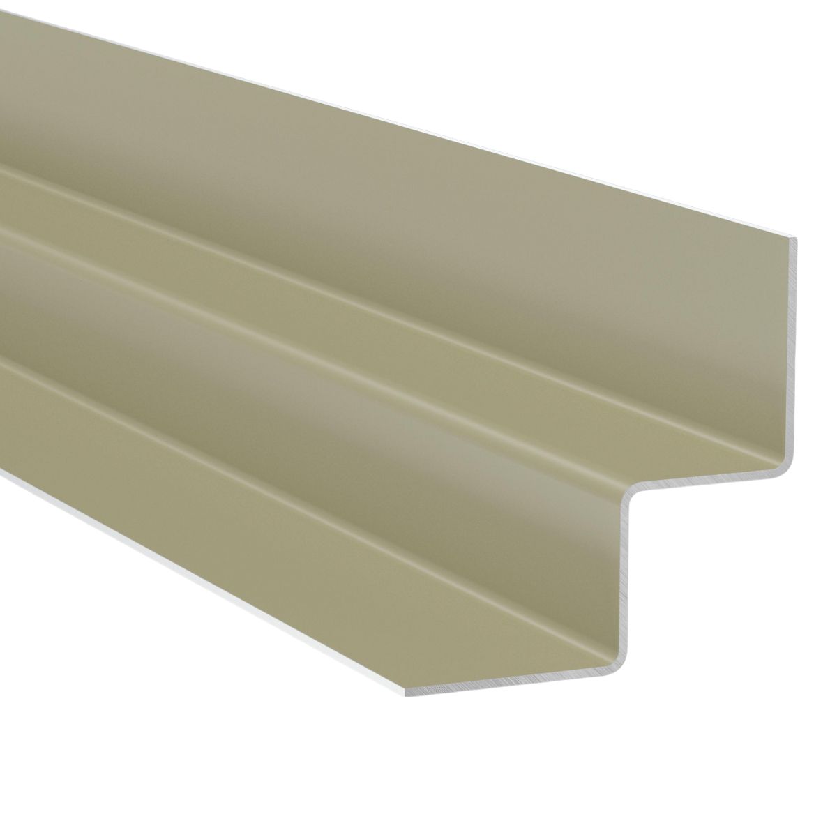 Värvitud alumiiniumist sisenurgaprofiil Hardie MetalTrim samblaroheline 3000 mm, 5 tk