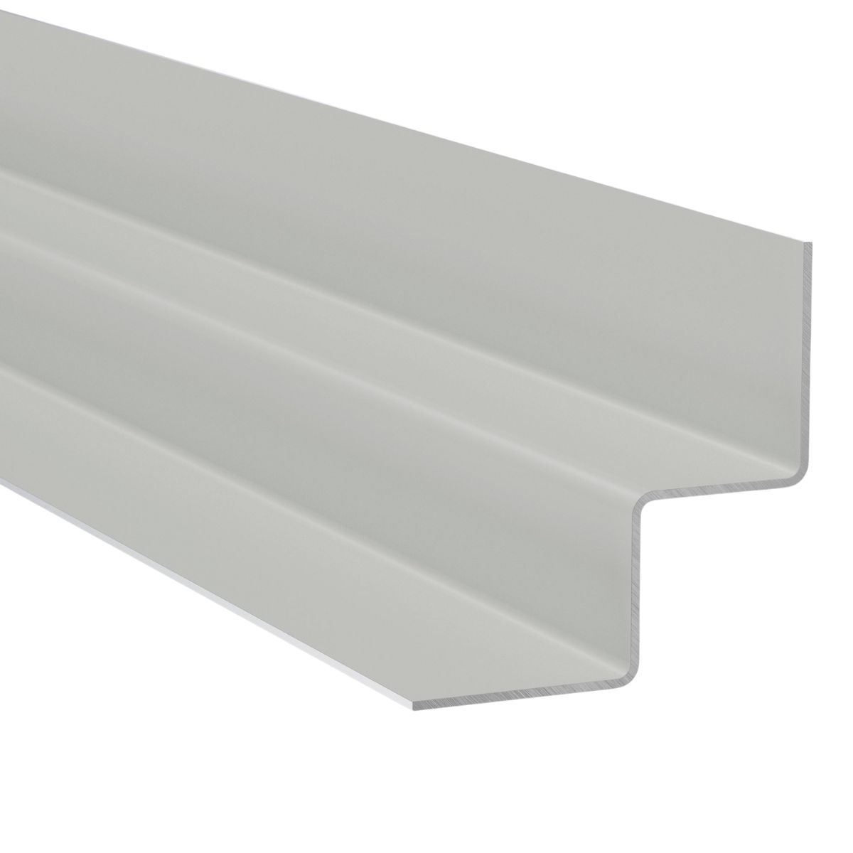 Värvitud alumiiniumist sisenurgaprofiil Hardie MetalTrim uduhall 3000 mm, 5 tk