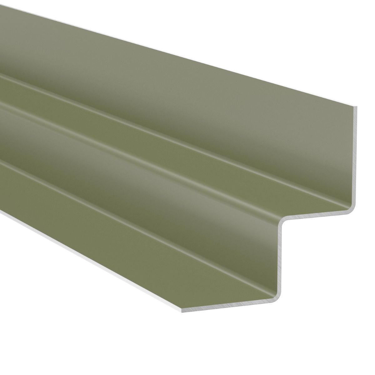 Värvitud alumiiniumist sisenurgaprofiil Hardie MetalTrim ürgroheline 3000 mm, 5 tk