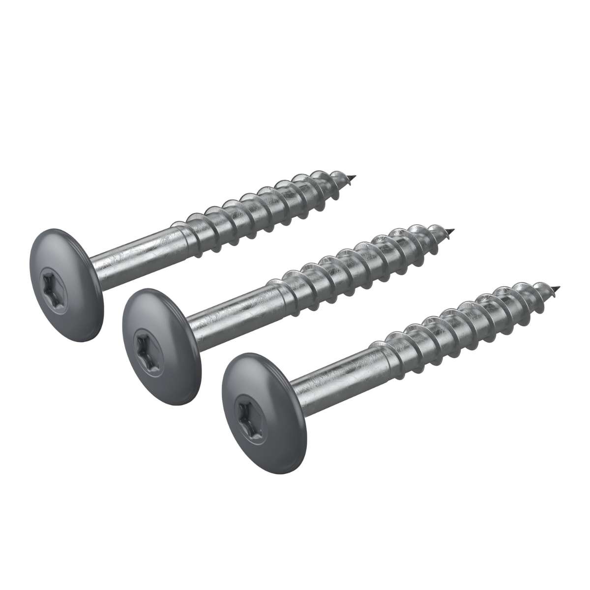 Värvitud Hardie voodrilaua kruvid 4,8 x 38 mm antratsiithall, 250 tk