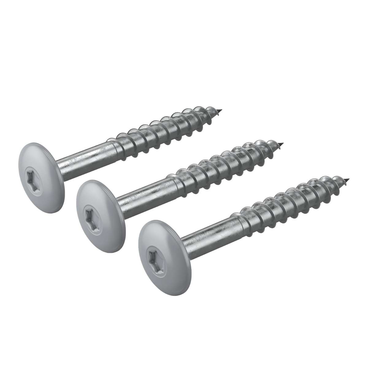 Värvitud Hardie voodrilaua kruvid 4,8 x 38 mm kiltkivihall, 250 tk