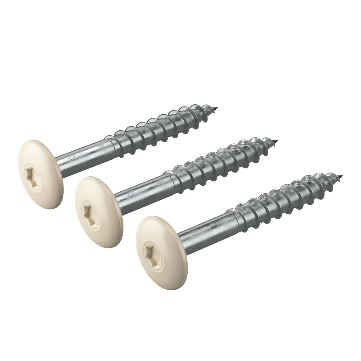Värvitud Hardie voodrilaua kruvid 4,8 x 38 mm linane kangas, 250 tk