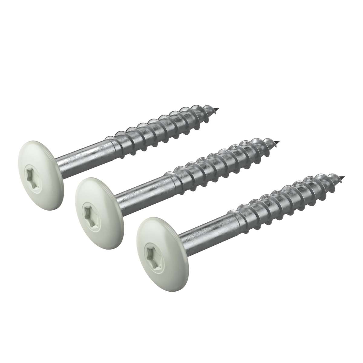 Värvitud Hardie voodrilaua kruvid 4,8 x 38 mm õrn roheline, 250 tk