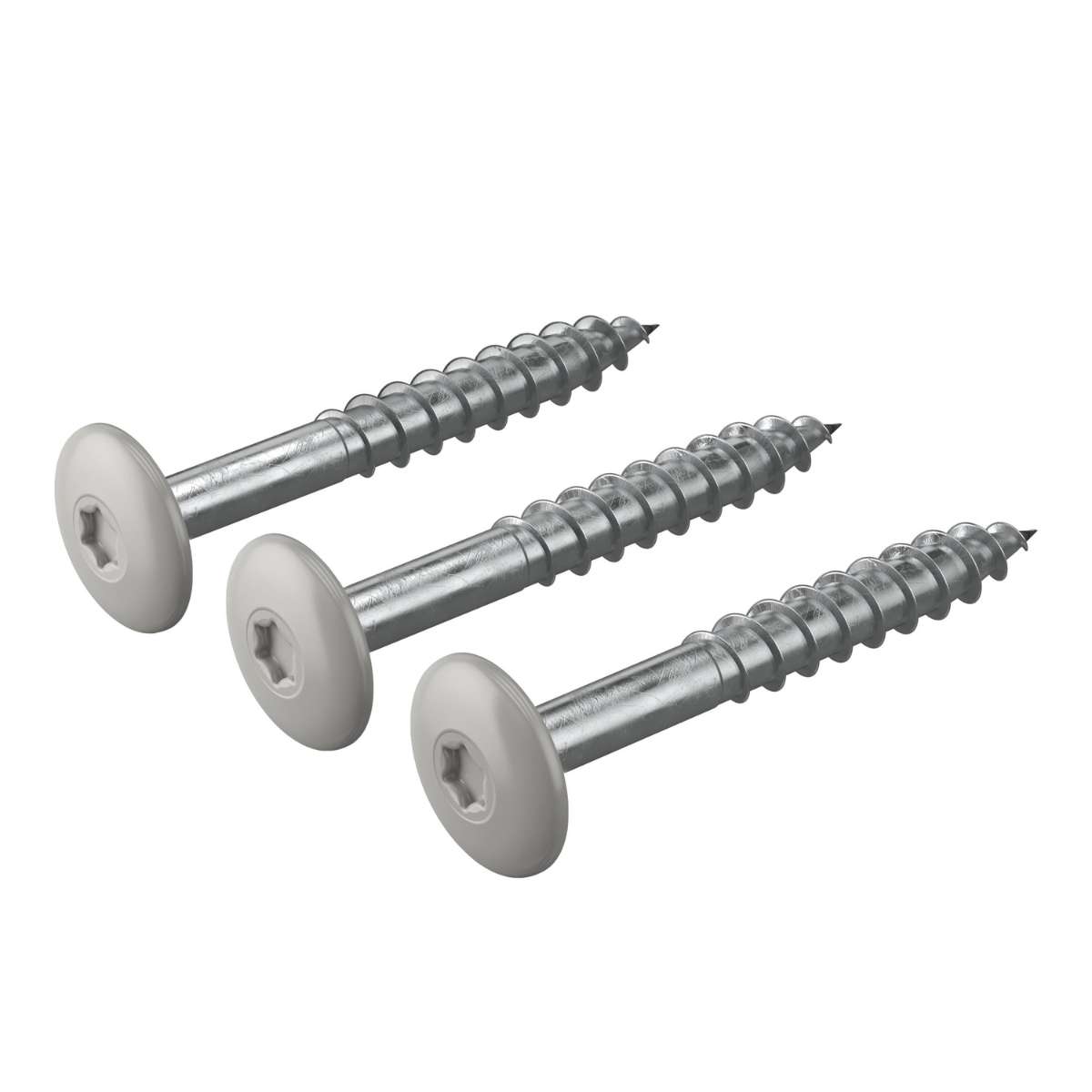Värvitud Hardie voodrilaua kruvid 4,8 x 38 mm pärlihall, 250 tk