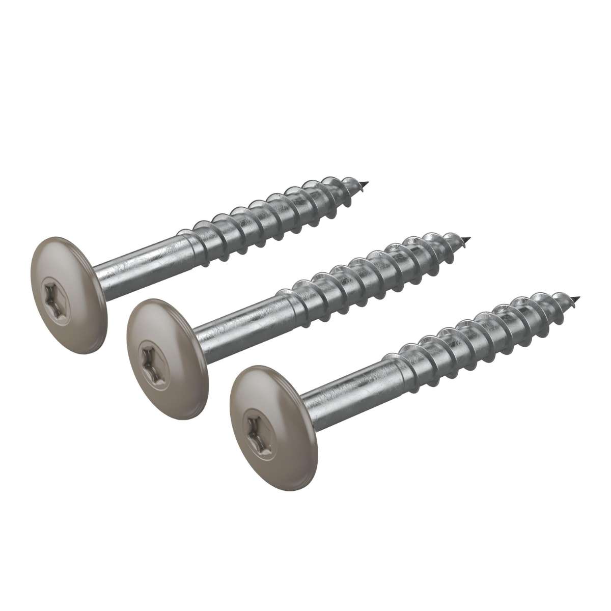 Värvitud Hardie voodrilaua kruvid 4,8 x 38 mm puidukoor, 250 tk