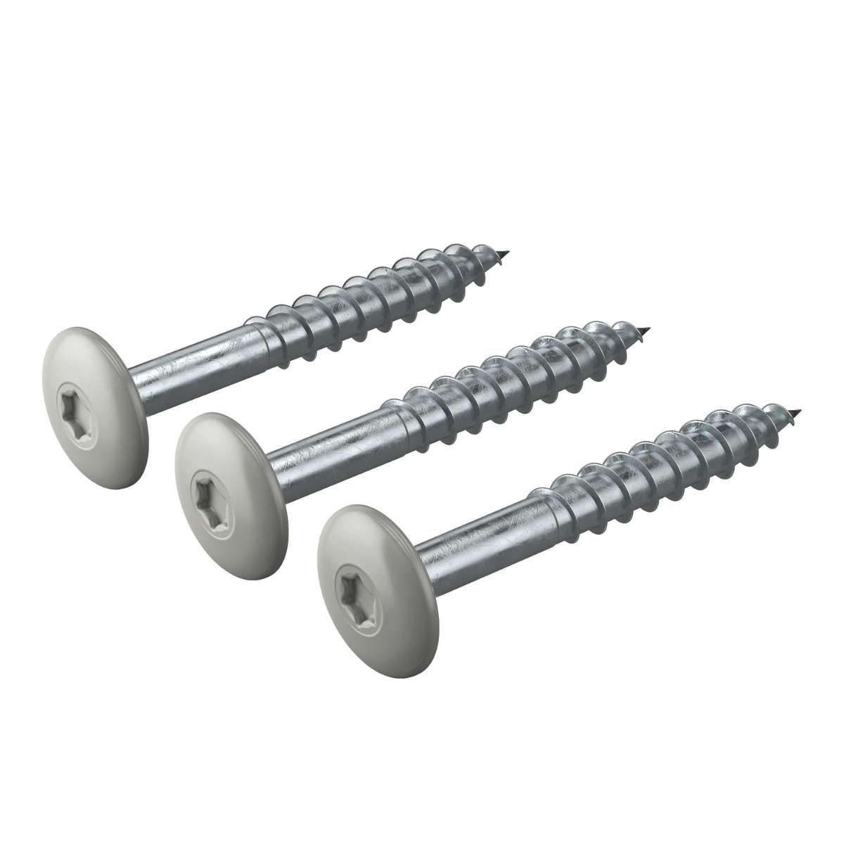 Värvitud Hardie voodrilaua kruvid 4,8 x 38 mm uduhall, 250 tk