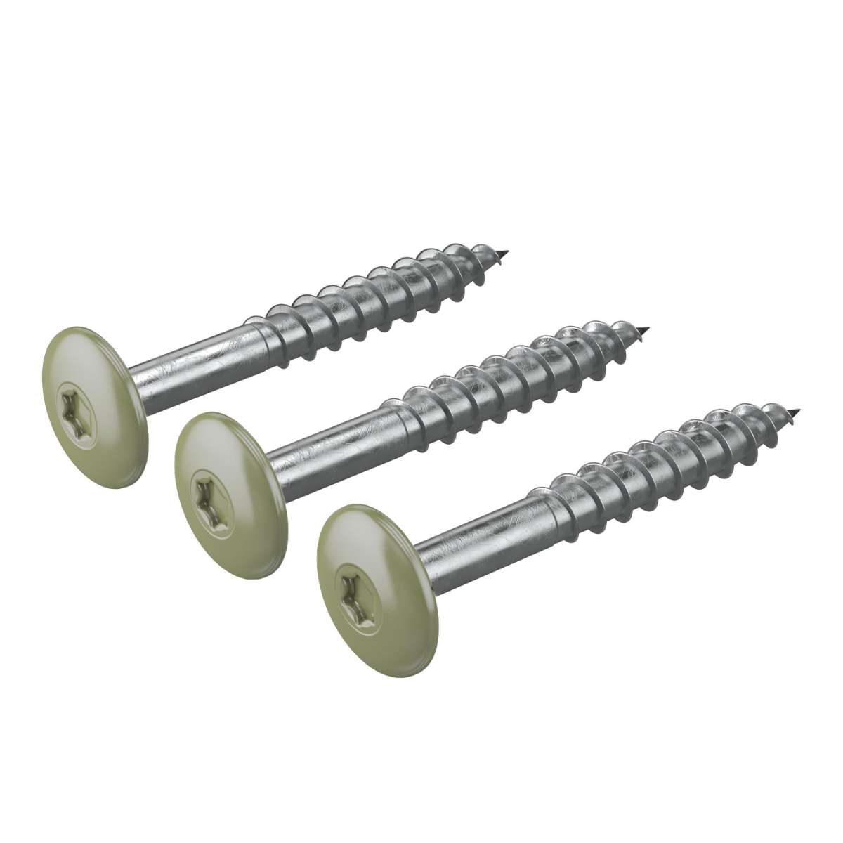 Värvitud Hardie voodrilaua kruvid 4,8 x 38 mm ürgroheline, 250 tk